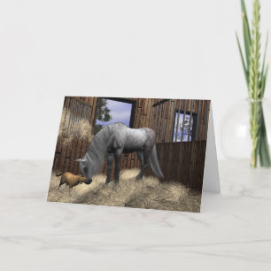 Carte d'anniversaire des compagnons tranquilles
