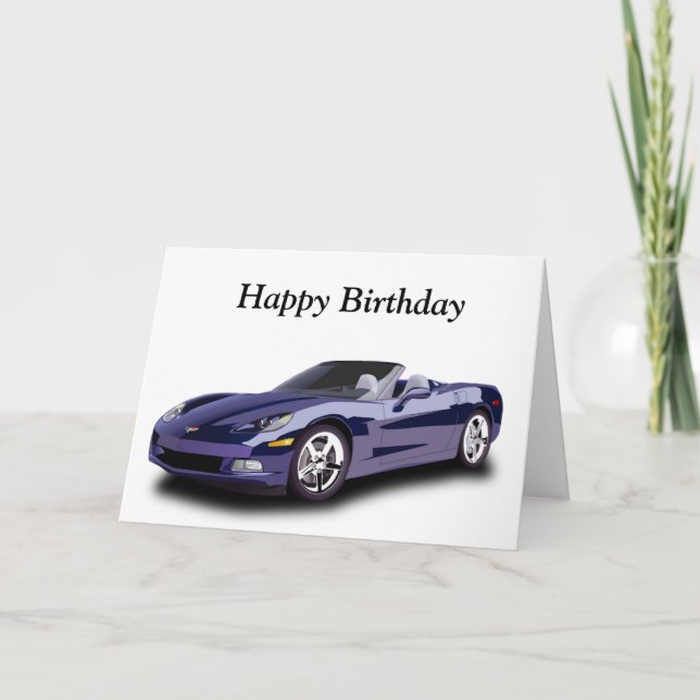 Carte d'anniversaire des hommes ou des garçons (Devant)