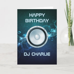 Carte d'anniversaire des musiciens