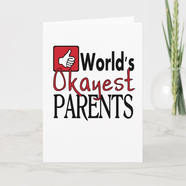 Carte d'anniversaire des parents les plus heureux  (Devant)