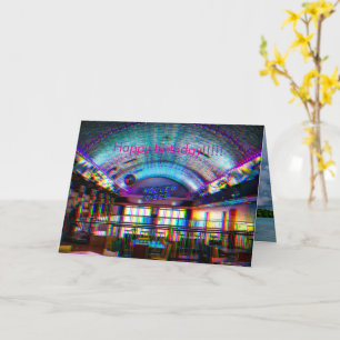 carte d'anniversaire diso diva funky