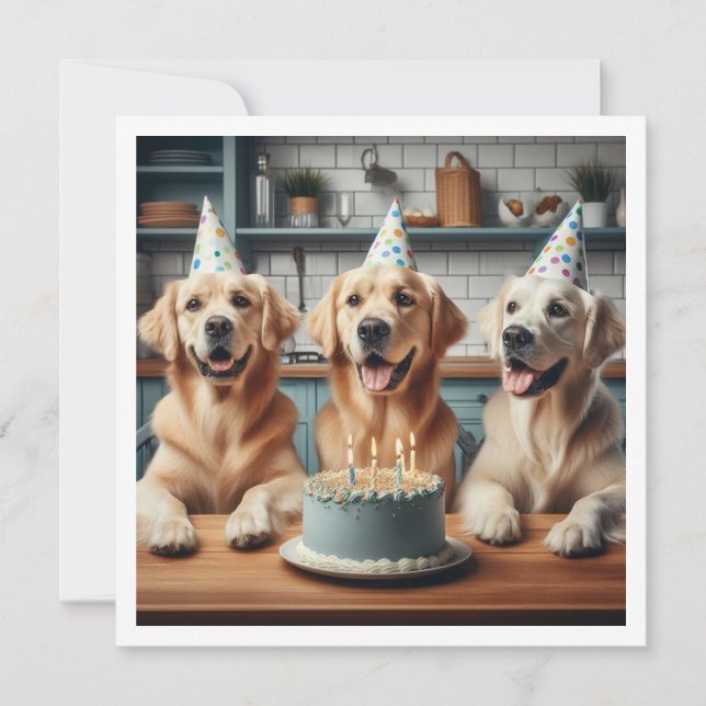 Carte d'anniversaire d'or de l'extracteur, anniver (Devant)
