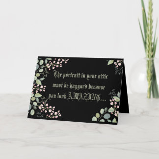 Carte d'anniversaire Dorian Gray