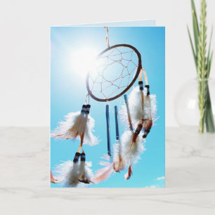 CARTE D'ANNIVERSAIRE DREAM CATCHER
