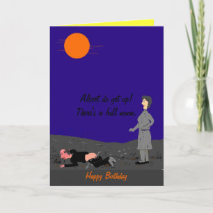 Carte d'anniversaire drôle