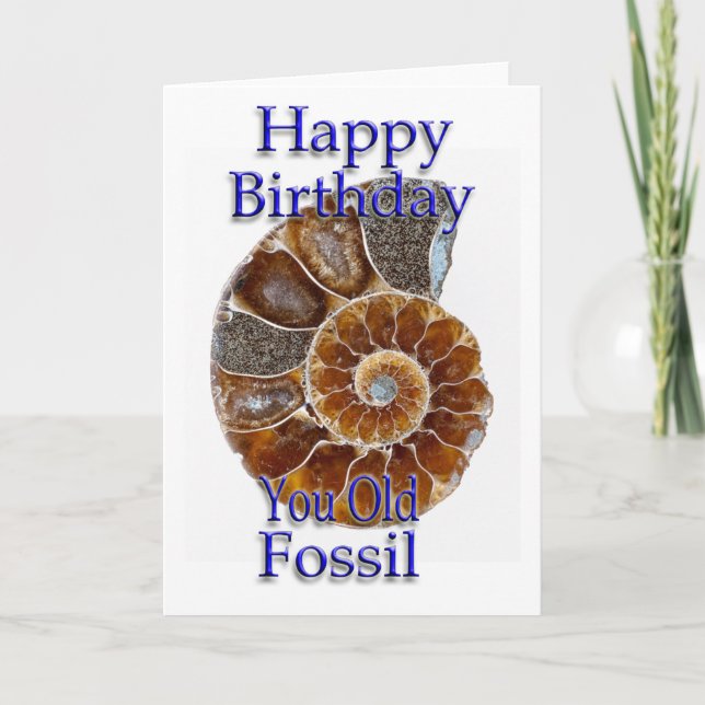 Carte d'anniversaire drôle (Devant)