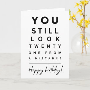 Carte d'anniversaire drôle, carte d'anniversaire m