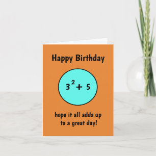Carte d'anniversaire drôle de nombre 14 pour