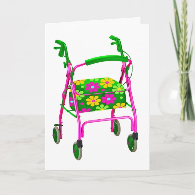 Carte d'anniversaire drôle - descendez et boogie (Devant)