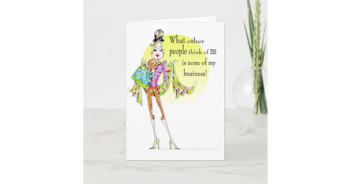 Carte D Anniversaire Drole D Humour De Femme Zazzle Ca