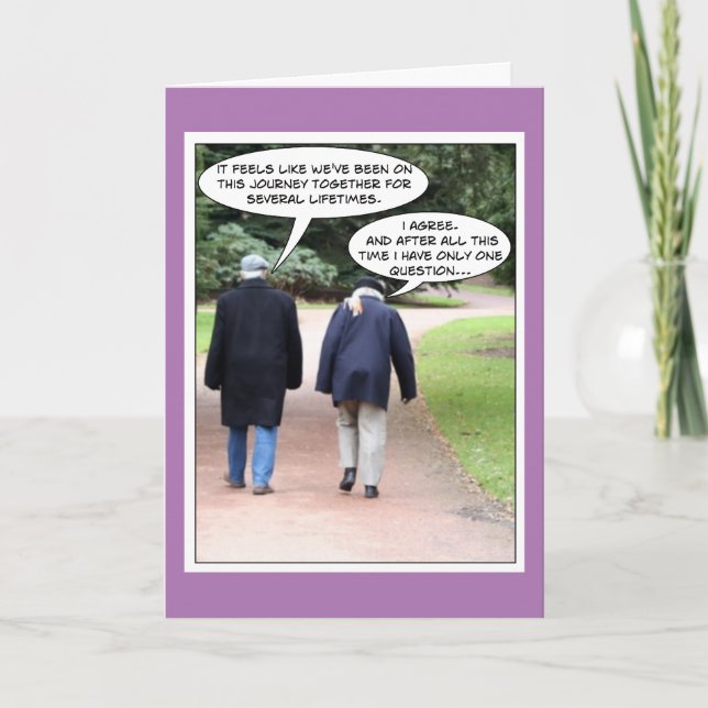 Carte d'anniversaire drôle et sucré (Devant)