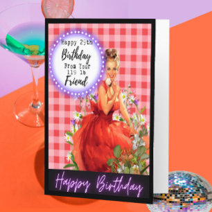 Carte d'anniversaire drôle pour femme Meilleure am