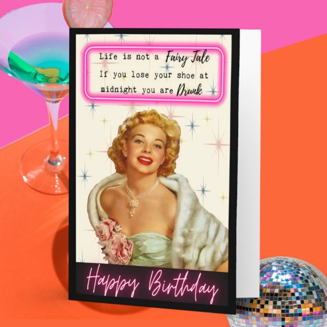 Carte d'anniversaire drôle pour femme Meilleure am (Créateur téléchargé)