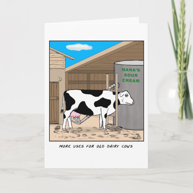 Carte D'Anniversaire Drôle Pour Les Agriculteurs L (Devant)
