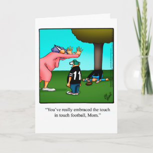 Carte d'anniversaire drôle pour maman