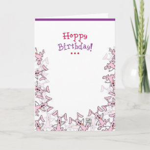 Carte d'anniversaire drôle presque chauve