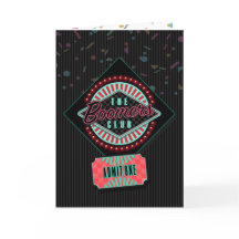 Carte d'anniversaire du Boomers Club