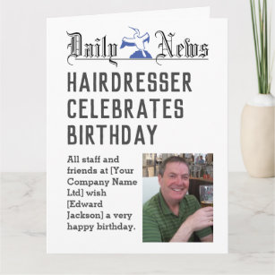 Cartes Coiffeur D Anniversaire Zazzle Ca Cartes Coiffeur D Anniversaire Zazzle Ca