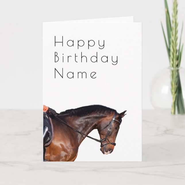 Carte d'anniversaire du Déco de la photo de Bay Ho (Devant)