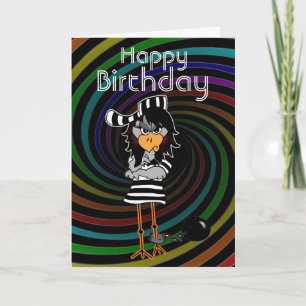 Carte d'anniversaire du détenu