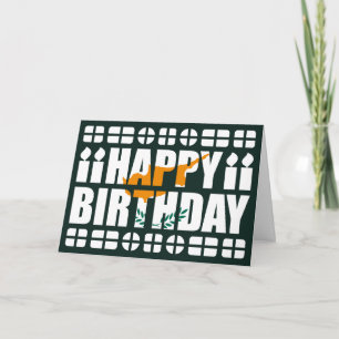 Carte d'anniversaire du drapeau chypriote