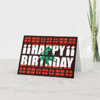 Carte d'anniversaire du drapeau libanais