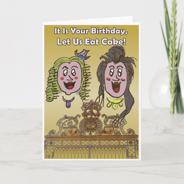 Carte d'anniversaire du joli Versailles (Devant)