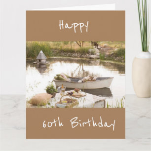 CARTE D'ANNIVERSAIRE DU MEILLEUR AMI *60e*