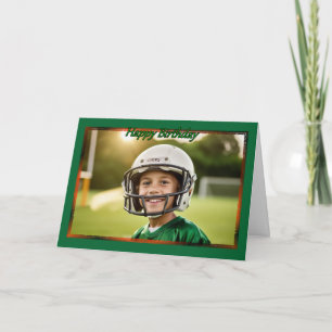 Carte d'anniversaire du meilleur joueur