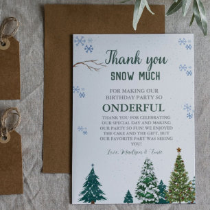 Carte d'anniversaire du Merci de Flamme de neige e