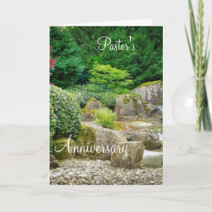 Carte d'anniversaire du pasteur