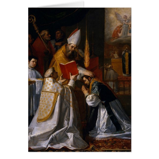 Carte d'anniversaire du sacerdoce (Devant)