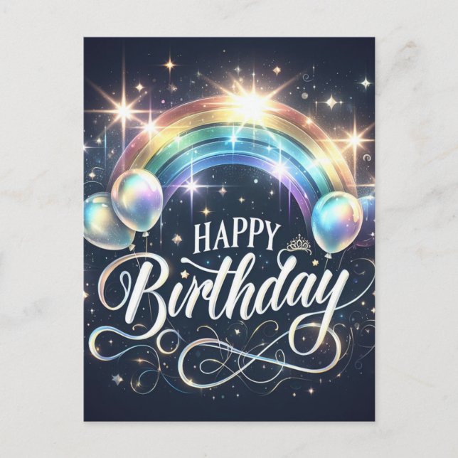 Carte d'anniversaire dynamique (Devant)