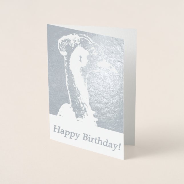 Carte d'anniversaire Emu cool (Devant)