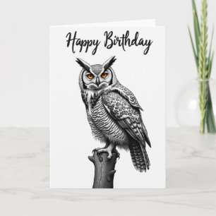 Carte d'anniversaire en nuances de gris spéciale