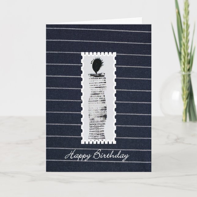 Carte d'anniversaire ethnique joyeuse (Devant)
