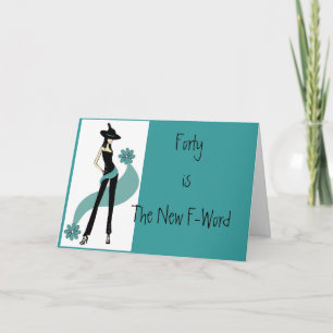 Carte d'anniversaire fabuleuse de Freakin