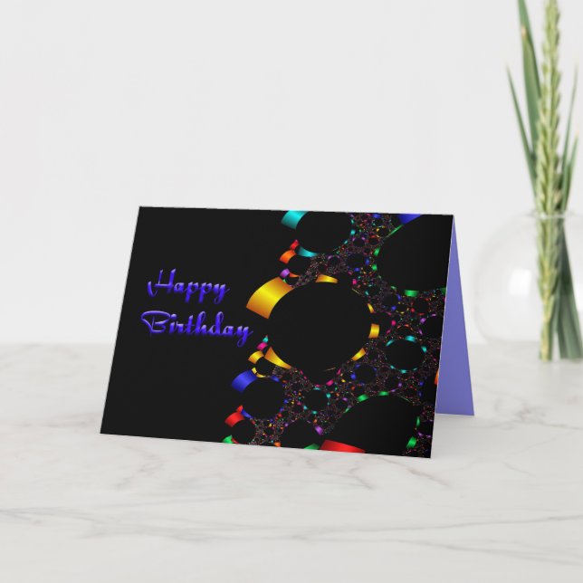Carte d'anniversaire fâcheuse (Devant)