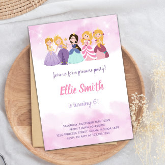 Carte d'anniversaire Fairy Tale personnalisée pour