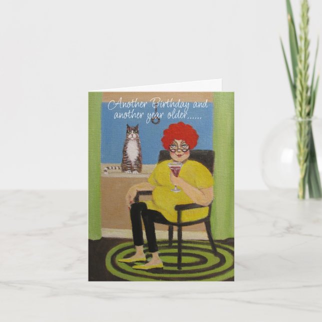 Carte d'anniversaire fantastique (Devant)