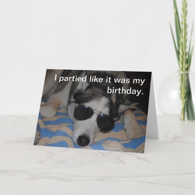 Carte d'anniversaire ferme (Devant)