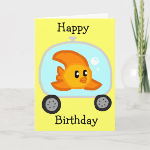 Carte d'anniversaire Fish 2.0
