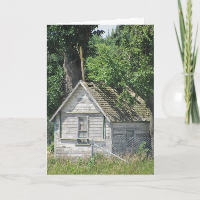 Carte d'anniversaire "Flagstaff Shack" (Devant)