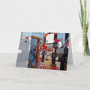 Carte d'anniversaire "Flex Your Pipes"