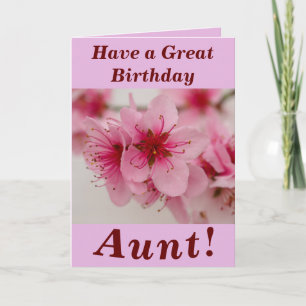 Carte d'anniversaire florale brillante et audacieu
