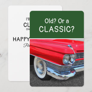 Carte d'anniversaire fun pour une vieille ou une v