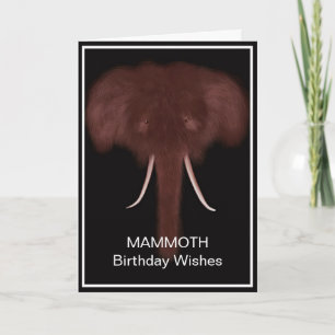 Carte d'anniversaire gigantesque
