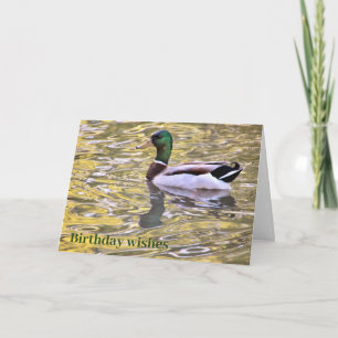 Carte d'anniversaire Golden Pond