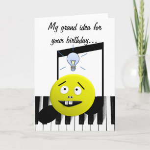 Carte d'anniversaire Grand Idea