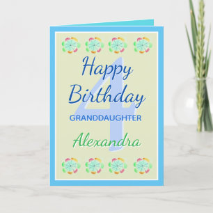 Carte d'anniversaire Grandgirl Modern Keepsaké
